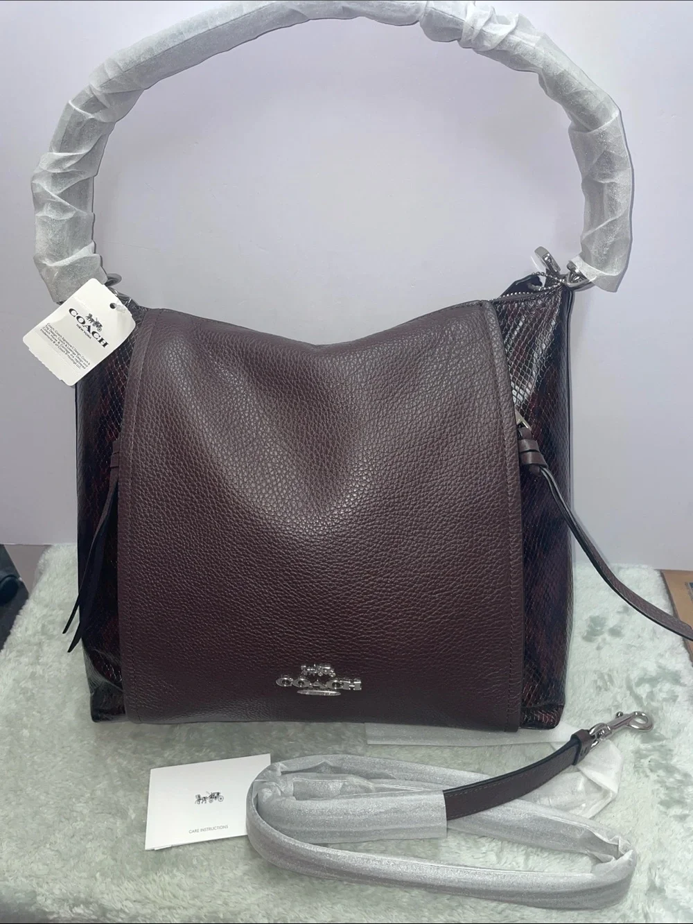 NWT Coach ‘Marlon’ Leather Hobo